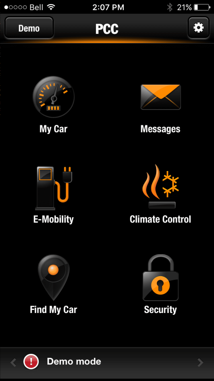 Car Connect App for iOS